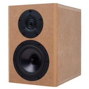 Shadzi T3S Compact 2-Way Bookshelf Speaker Kit with Knock-Down Enclosure